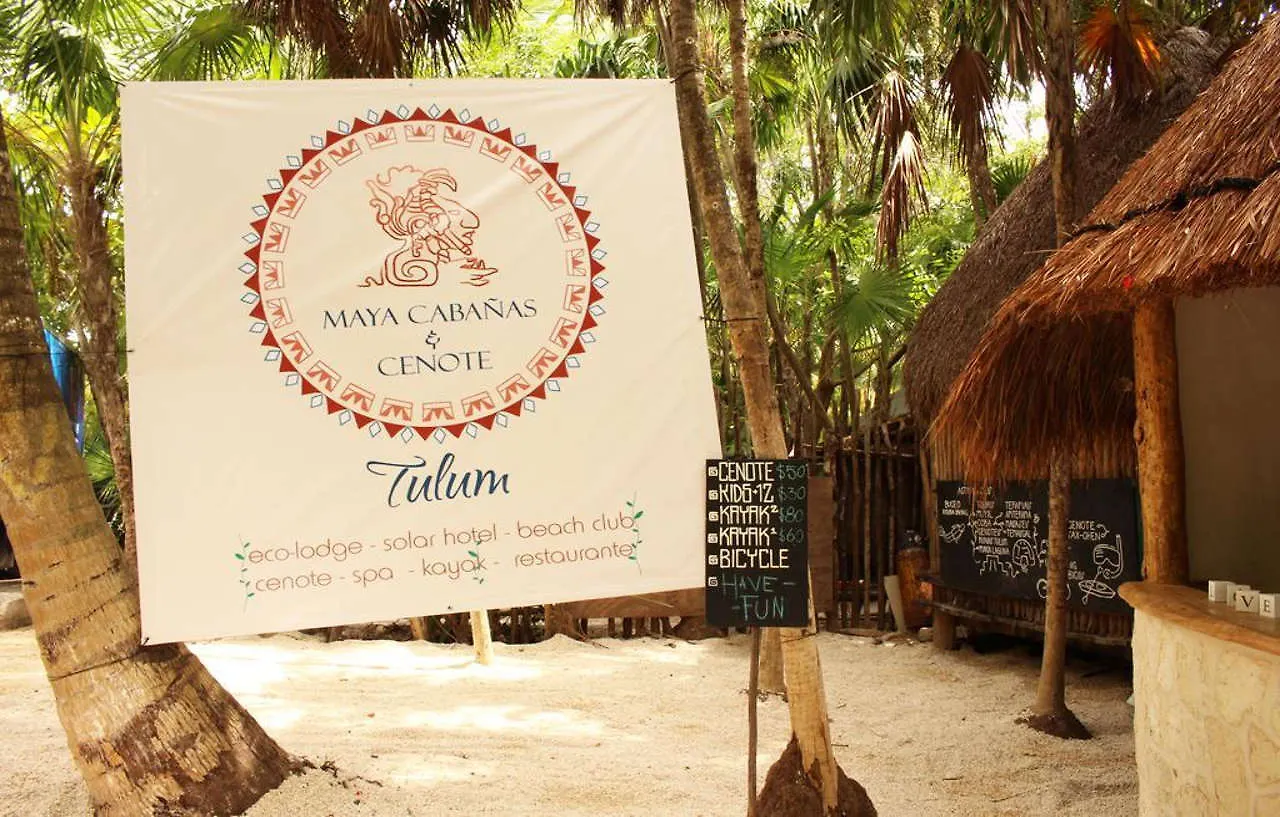Hotel Maya Cabanas Y Cenote Tulum México